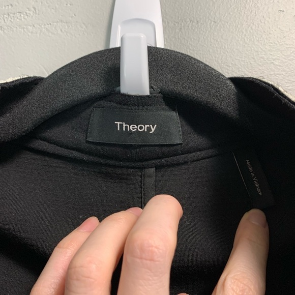 Theory Bavewick K. Branson Tweed Moto Jacket - Picture 6 of 7